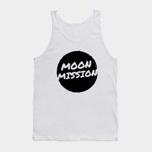 The Moon Mission Artwork 1 (Light) Tank Top